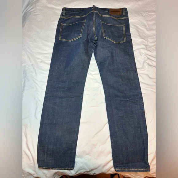 DSQUARED2 Dark Blue Denim Pants - Picture 5 of 8